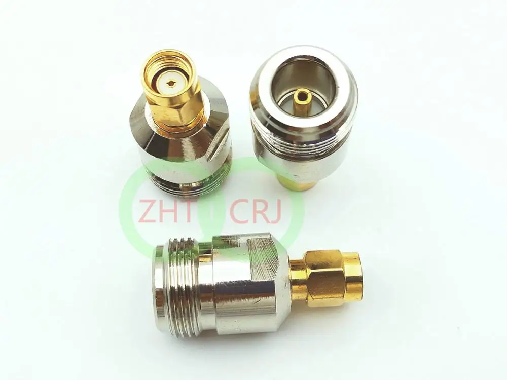 20 шт. медный RP SMA разъем прямой переходник|pin pin|pin femalepin connector female |