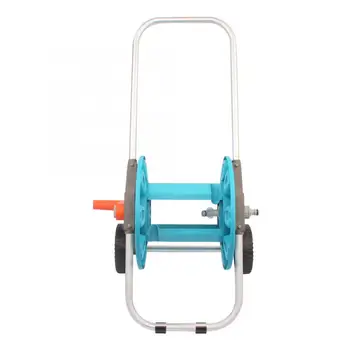 

Portable 1/2 Inch Hose Cart Garden Water Hose Pipe Reel Holder Storage Rack Organizer