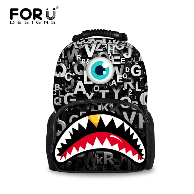 Buy Cool Teenager Boys Backpack Designer Big Mouth