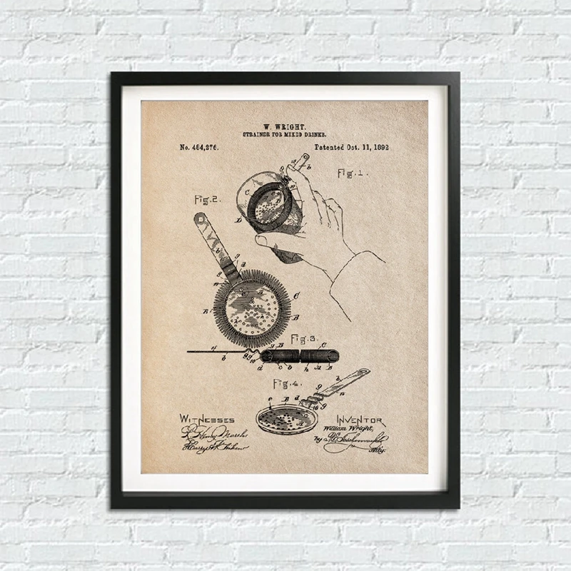 Cocktail Bartender Prints