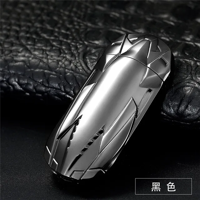 Car Shape Fancy USB Electronic Lighter Metal Rechargable Cigarette