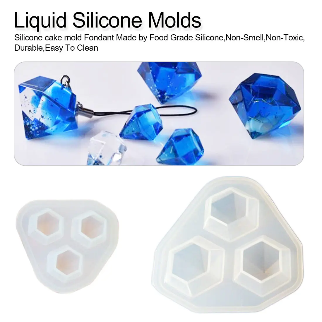 

Handcraft Mini Storage Box Liquid Silicone Mold DIY Resin Jewelry Mold Resin Molds For Jewelry