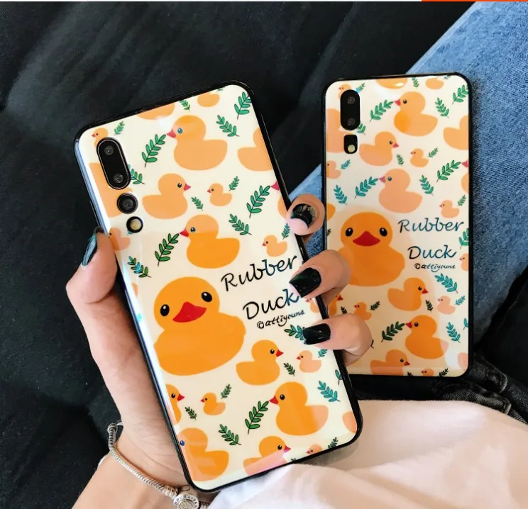 For huawei P20 lite P20pro nova 3 3e 2s 2plus cover Cute cartoon starry meteor phone case for honor 10 9 8 V9 V10 case chain str