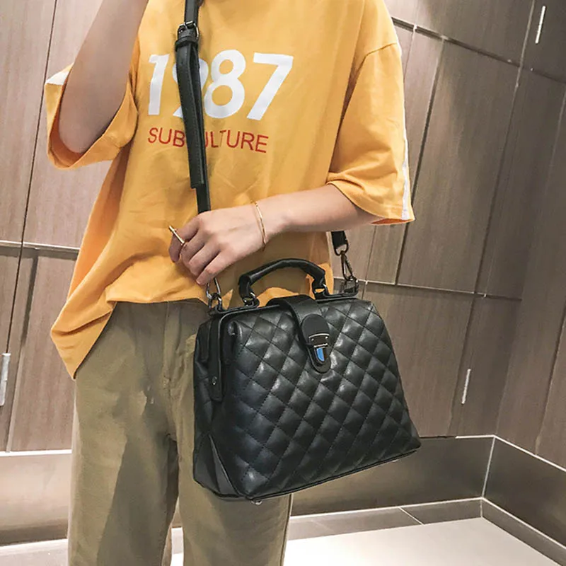 Goede 2019 vrouwen Tas Designer Luxe Mat Leer Vrouwelijke Handtas Grote Crossbody Dames Hand Tassen voor Vrouwen Messenger Bag Sac w286