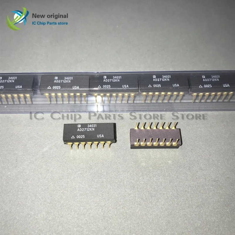 2/PCS AD2712KN AD2712 DIP14 Integrated IC Chip New original 10 pcs ds75492n ds75492 dip14 integrated ic chip new original