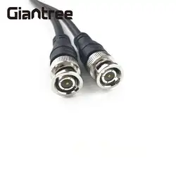 Giantree RG59 кабель BNC приводит патч BNC к BNC разъем для видеонаблюдения Камера к видеорегистратор безопасности кабельной линии шнур 1 м 1.5 м 2 м 3 м