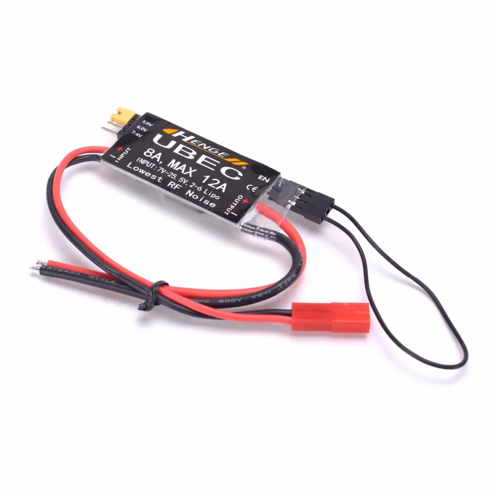 HENGE 8A UBEC выход 5 V/6 V 6A/8A Max 12A 2-6S Lipo/6-16 cell Ni-MH входной переключатель модель BEC для RCDrone Квадрокоптер автомобильная часть