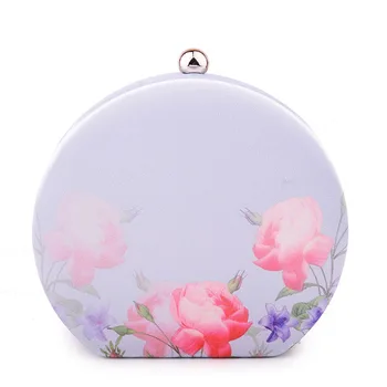 

Woman flower Evening Bag Women blue Clutch Bags Shiny Day Clutches Wallet Wedding Purse Party Banquet Mini Handbag shoulder bags