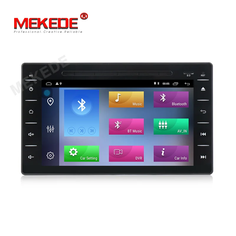 Cheap MEKEDE 2+32G Android 9.1 Car DVD multimedia Player audio radio  for Toyota Hilux 2016  Car Radio GPS Navigation BT WIFI RDS 2