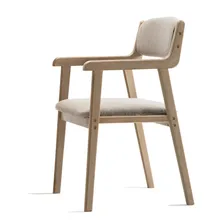 Современный минималистичный Ретро обеденный стул из цельного дерева стул для ресторана подлокотник стул для отдыха для взрослых компьютерный стол стул