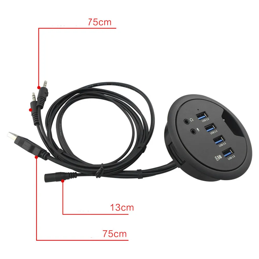 Зарядное устройство с креплением на стол 4 портовый usb адаптер 3 0 и внешний