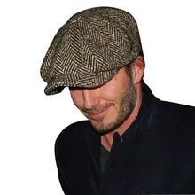 Модная восьмиугольная кепка Newsboy берет шапка осень и зима шапки для мужчин Международная суперзвезда Джейсон стэтэм мужские модели