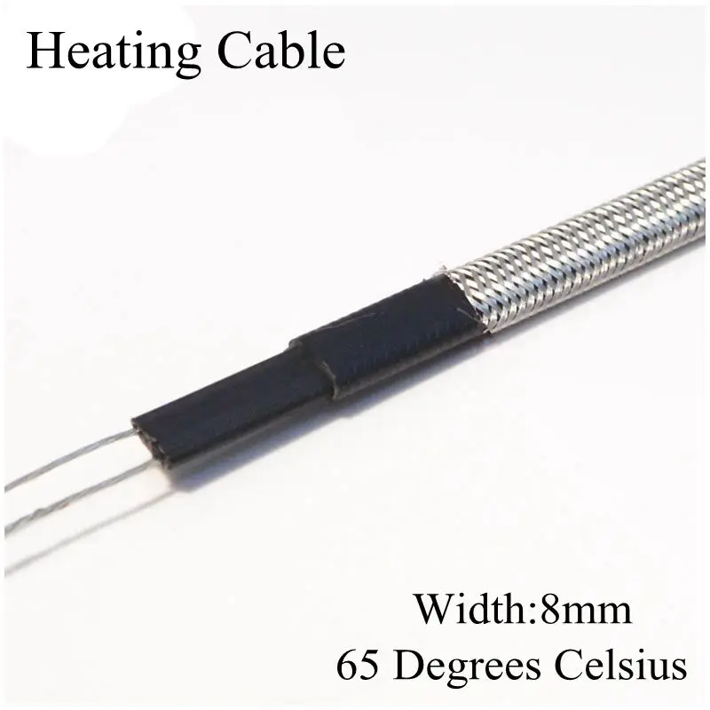 Незамерзающий Мороз нагревательный кабель для защиты от замерзания для водопровода/крыши 230V 8 мм 65C саморегулирующийся Электрический нагреватель Медный провод