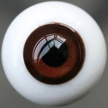 wamami 14mm Brown MSD DOD BJD Doll Dollfie Glass Eyes Outfit