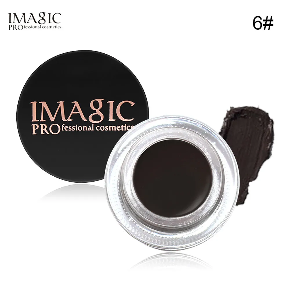 IMAGIC лучшее предложение, усилители для бровей, водонепроницаемый, стойкий гель-крем для бровей+ Кисть для макияжа pincel maquiagem