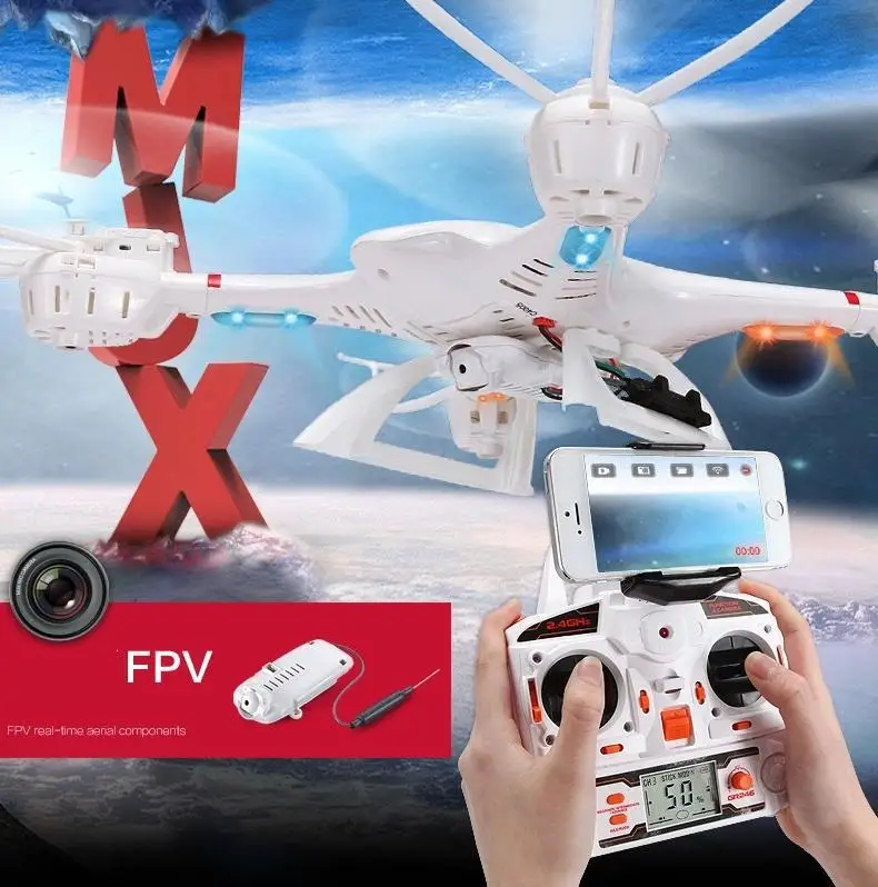 Buy Cheap YUKALA X400 2.4G RC quadcopter drone rc helicopter 6-axis can add C4005 camera(FPV) quadcopter free shipping