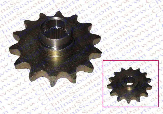 

14T 530 Front Sprocket 19 Spline Reverse Gear Box Kazuma Falcon Dingo Panda 150cc 250cc Quad ATV Parts