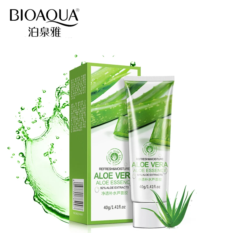 Гель для лица BIOAQUA с экстрактом алоэ вера отбеливающий увлажняющий крем