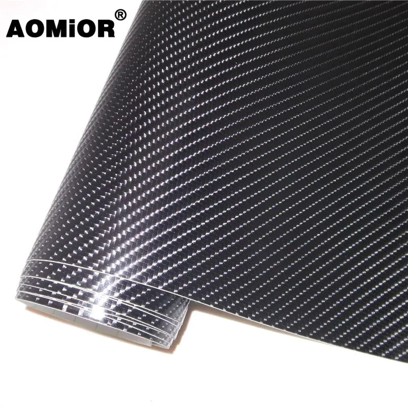 

4D Carbon Fibre Car Vinyl Wrap Film Wrapping Foil Sticker Roll Decal Computer Laptop Skin Phone Cover Motorcycle