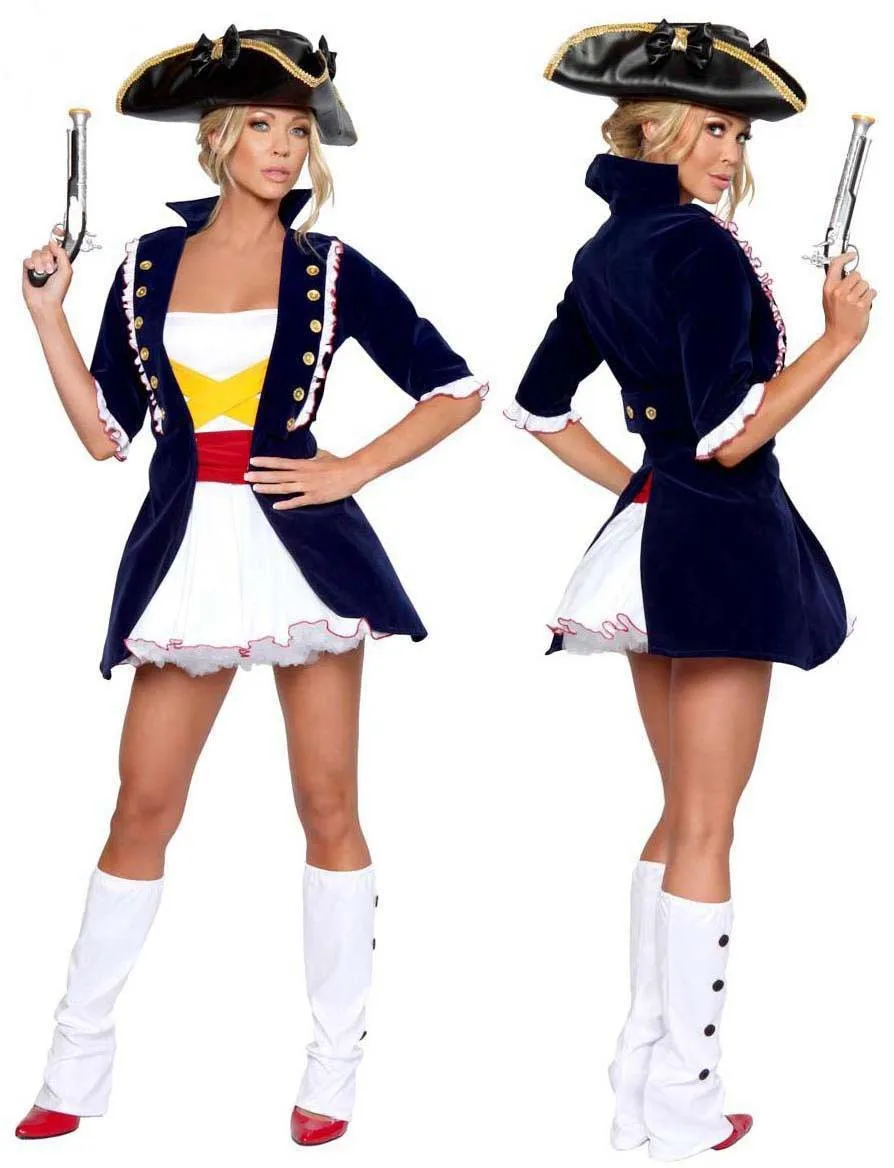 Новая Сексуальная женская Пиратская форма на Хэллоуин женский косплей костюм пирата нарядное платье 3S1155 сексуальный костюм в стиле вестерн карнавальный костюм - Цвет: As shown