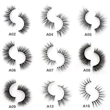 Visofree норковые ресницы длинные толстые драматические ресницы ручной работы Искусственные ресницы из меха норки cilios posticos 3d норковые ресницы