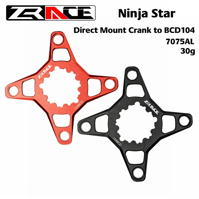 

ZRACE Ninja Star for SRAM Direct Mount Crank to BCD104 MTB Bike Chainring Converter Adapter