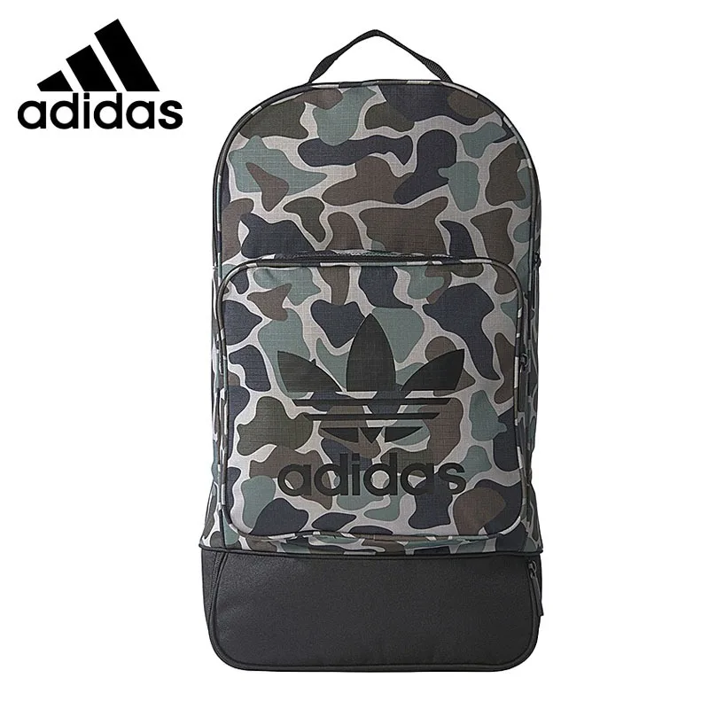 

Original New Arrival Adidas Originals BP STREET CAMO Unisex Backpacks Sports Bags