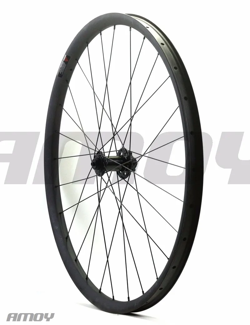 Discount Smooth&fast forward carbon mtb wheelset crossmax 29er AM asymmetrical 35*25mm bicycle wheels offset rims for enduro racing 6