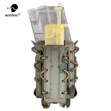 Тактическая двойная винтовка/пистолет 9 мм/45ACP 5,56 7,62 полимерный амортизационный шнур журнал страйкбол охота Aymy аксессуары нейлон ТПУ