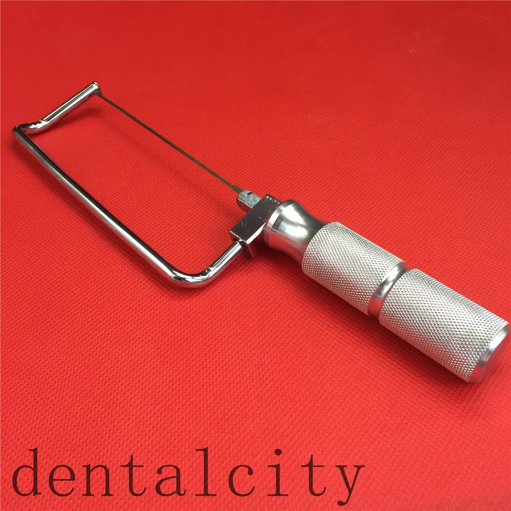 Ferramentas de Laboratório Serras de Gesso Arco de Serra de Gesso Lâminas de Serra 128mm + 100 Dental Laboratório Longo Gesso Serra Peças Longa 10 Laboratório Dental/Mecânico Aquipment & Consumíveis