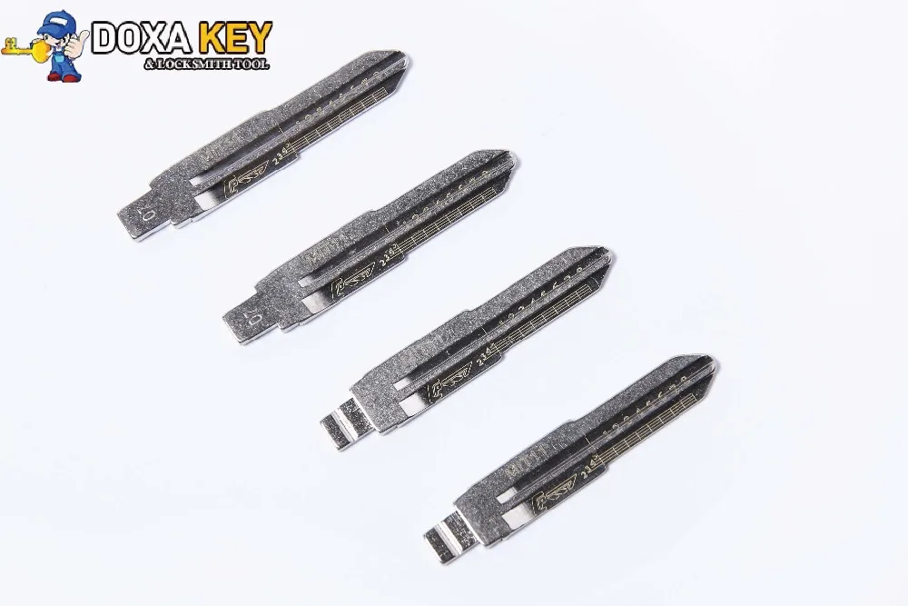 10 шт./лот линейный ключ с гравировкой для Mitsubishi 2 в 1 LiShi MIT11 резные зубья чистый