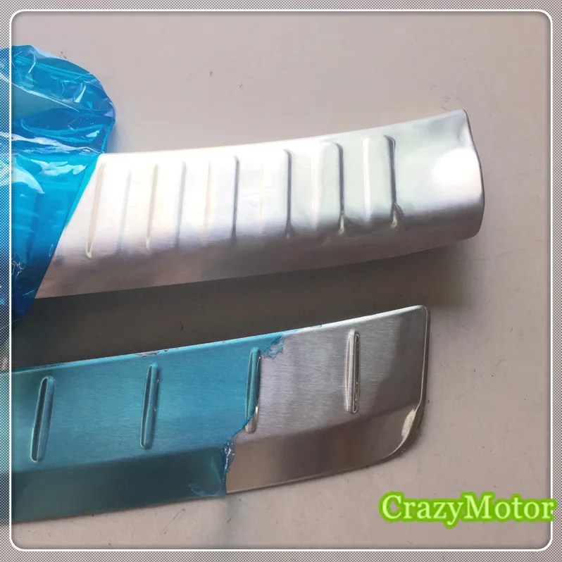 

For Honda CRV 2017 2018 2pcs/set Stainless Steel Rear Bumper Protector Sill Trunk Trim accessories