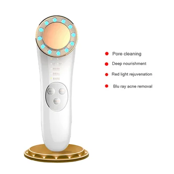 

Ion Export Import Instrument Home Heating Cleansing Instrument Facial Massager Pulse Rejuvenation Beauty Instrument