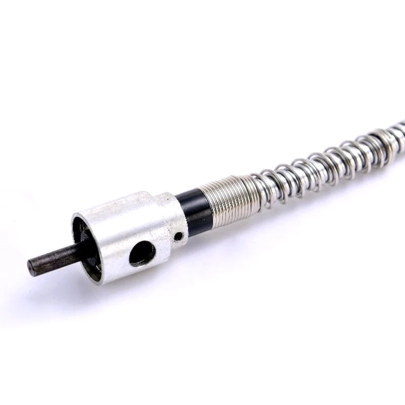 Electric Grinder Hanging Grinding Soft Shaft 6Mm Three-Claw Universal Collet 0.5-6.5Mm Metal Handle Engraving Extension Shaft Electric Grinder Hanging Grinding Soft Shaft 6Mm Three-Claw Universal Collet 0.5-6.5Mm Metal Handle Engraving Extension Shaft