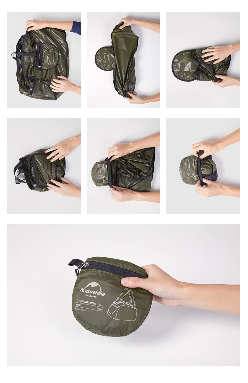 Silicone à Prova Bolsa de Viagem Bolsa de Ombro 32l ao ar Naturehike Dobrável Dwaterproof Água Bolsas Acampamento Unisex Ultraleve Livre Mochila Turística 20d 13 High Quality Esporte e Lazer