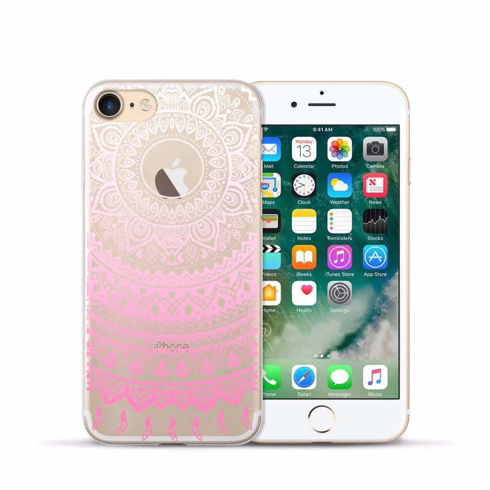 Transparent Silicone Case for Iphone 7 Soft TPU Cover for Iphone 4S 5C 5S SE for Iphone 6s 6 PLUS 7 8 plus X XS XR XS MAX Fundas (7)