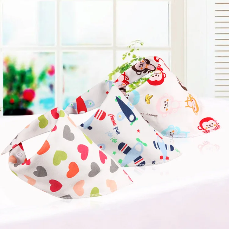 

31 Colors Cotton Infant Baby Bibs Cartoon Animal Bandana Bibs Newborn Saliva Towel Baby Boy Girl Dribble Bib 0-3Y Baberos Bebe