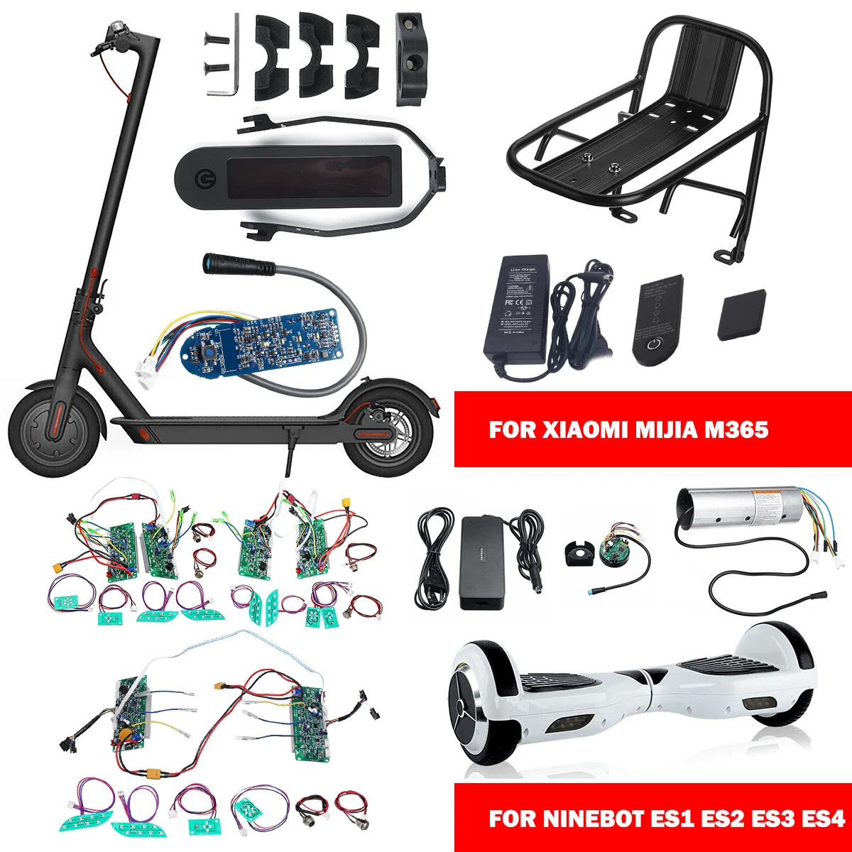 

For XIAOMI MIJIA M365 Electric Scooter Modified Accessories Pole Front Fork Vibration Shake Avoid Damping Rubber Pad Folding