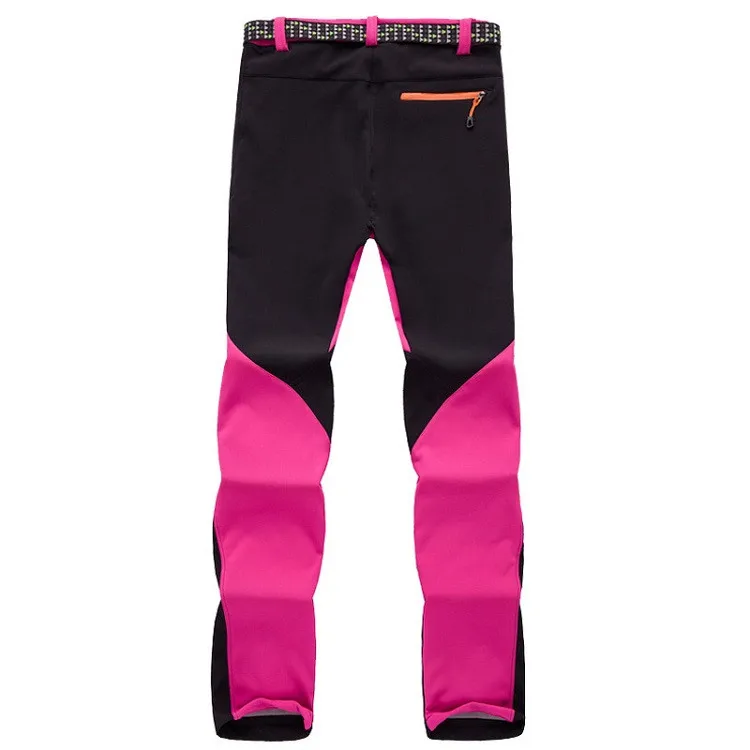 Inverno para Mulheres Esportes ao ar Velo Softshell Calças Térmicas Livre Marca Roupas Caminhadas Trekking Esqui Acampamento Feminino Va095 4 Cheap Calças de caminhadas