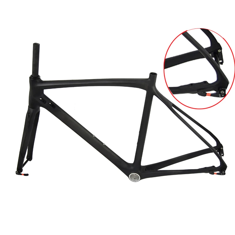 

Lignt weight carbon fiber road bike frame 700c bicycle big size frameset FM-R868HE