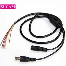 SUCAM 10 шт./лот 80 см BNC видео AHD камера кабель OSD Меню Кнопка управления Cam кабели для 4 в 1 аналоговая камера с 11 Pin