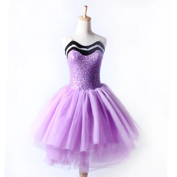 

2018 Professional Ballet Tutu Child Adult Ballet Dresses For Girls Sequins Children Ballerina Dresses Costume Dance Women DN1062