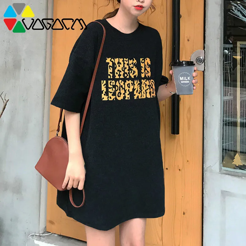 

Leopard Print T Shirt Womens Plus Size Harajuku Tshirt Short Sleeve Tops&Tees Casual Loose Summer Streetwear Women Clothes 2019