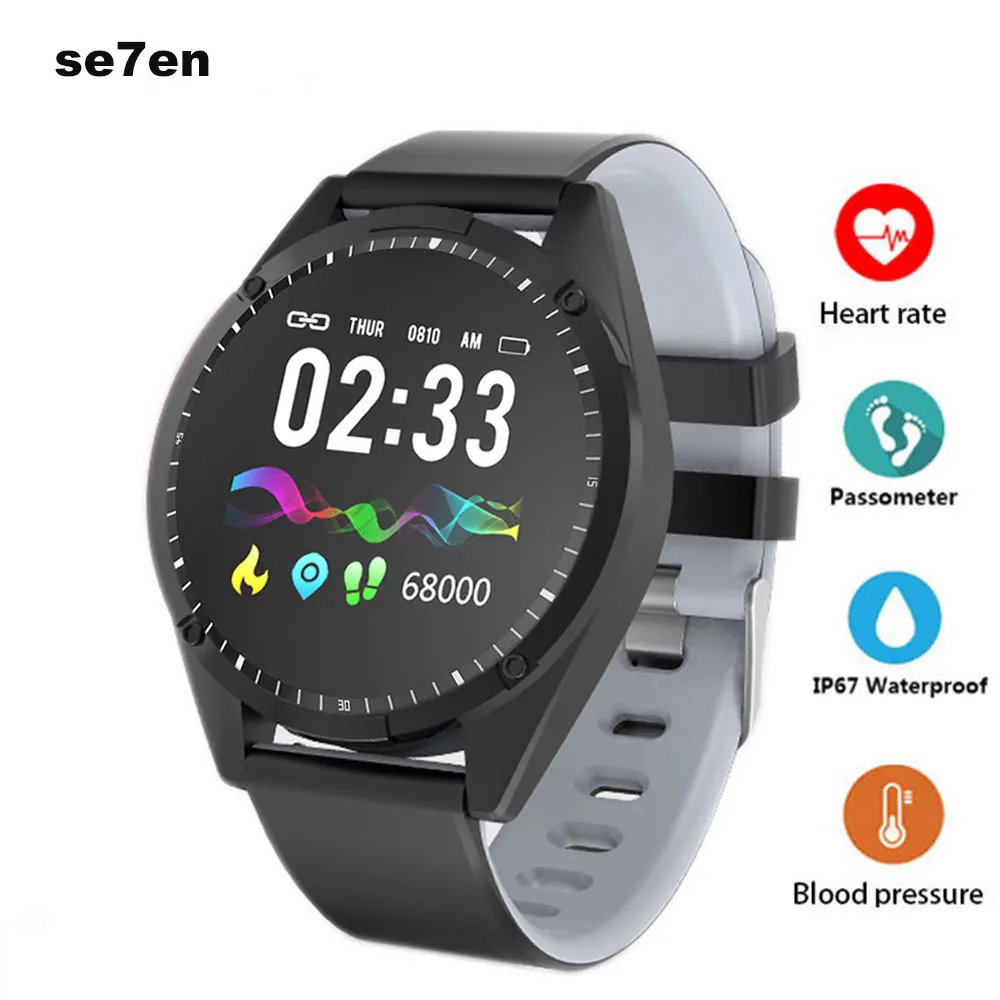 

2019 New Men Women Smart Sport Watch Fitness Tracker Pedometer Blood Pressure Heart Rate Monitor Pedometer Smart watch