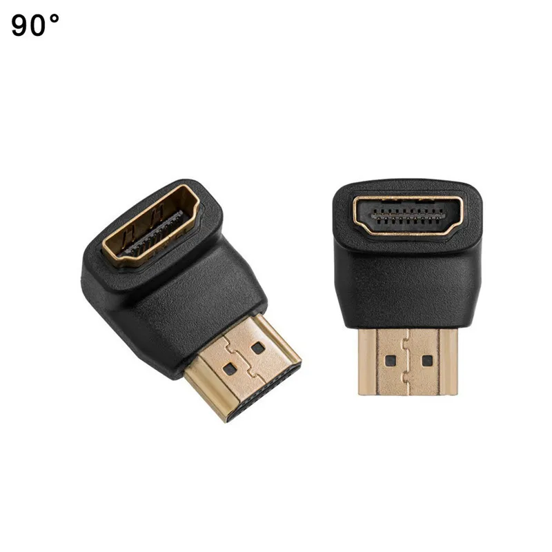 90/270 градусов угол HDMI мужчин и женщин для 1080 P HDTV Переходный кабель конвертер