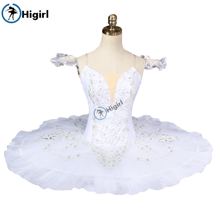 

girls white swan lake Ballet Tutu professional ballet tutus in all colors Classical performance tutus pancake tutu BT8931G