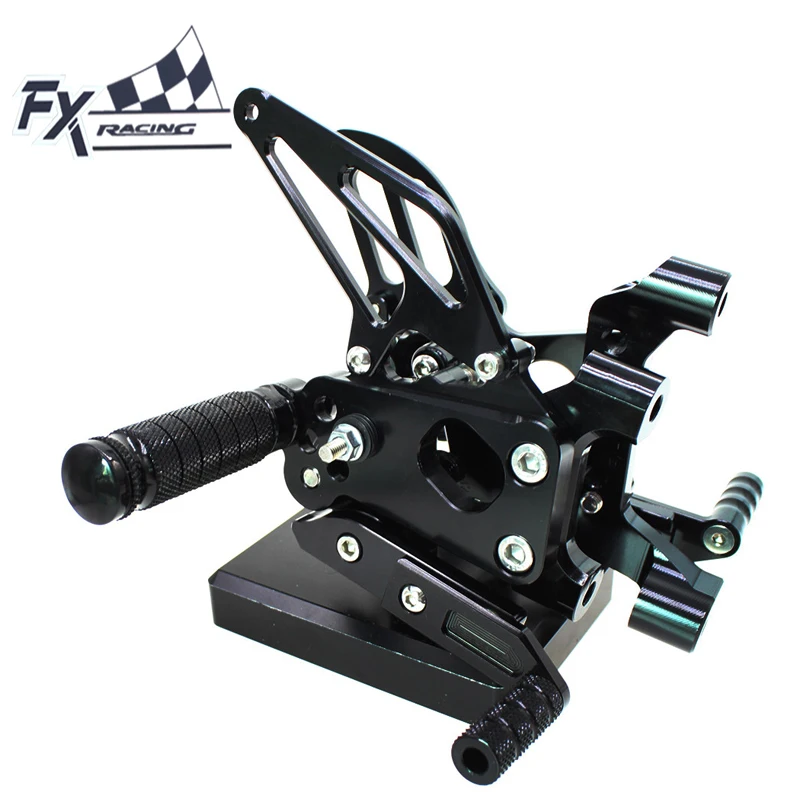 

CNC Motorcycle Foot Pegs Rest Footpegs Pedals Rearset Footrest Rear Set For Ducati 899 Panigale 899 2014 - 2015