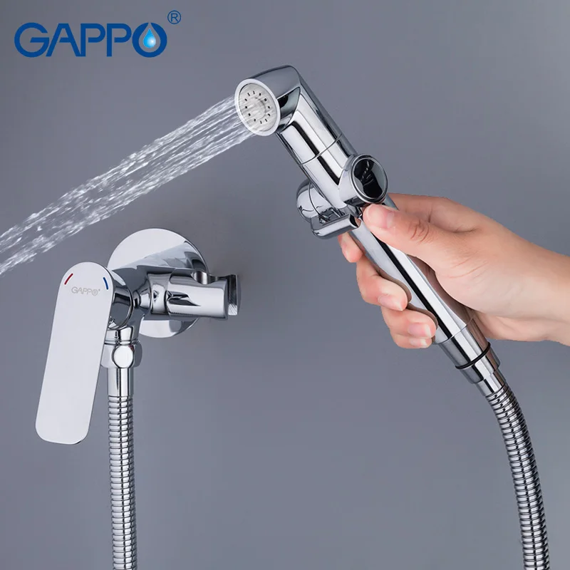 GAPPO Bidet Faucet Brass Toilet shower muslim shower mixer Tap bathroom muslim tap mixers bidet toilet spray shattaf