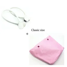 Набор для Классический Сумка для obag сумки Белый и розовый цвет