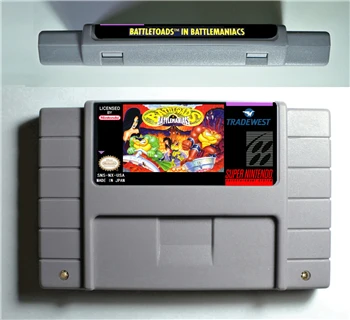 

Battletoads in Battlemaniacs - Action Game Cartridge US Version
